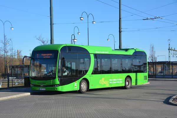 Электробус BYD в Ландскроне