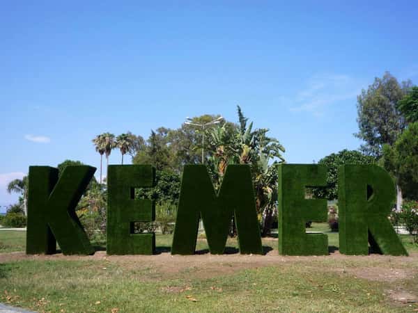 Надпись Кемер