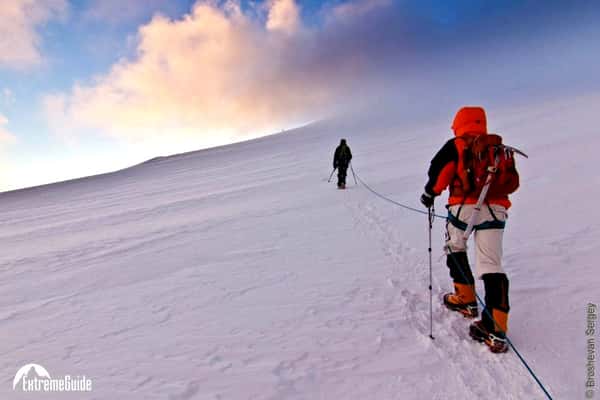 Восхождение на Казбек