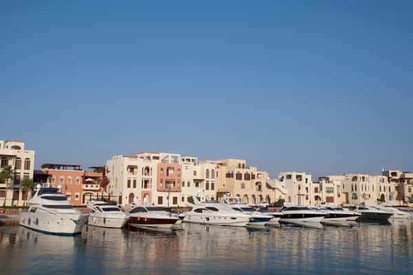 Яхты у берегов Акабы