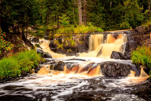 Рускеальские водопады