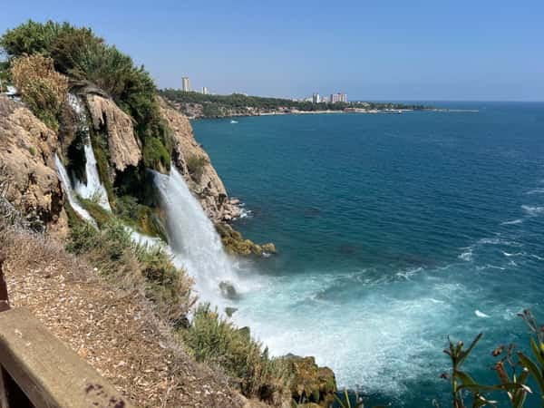 Водопад Нижний Дюден в Анталье