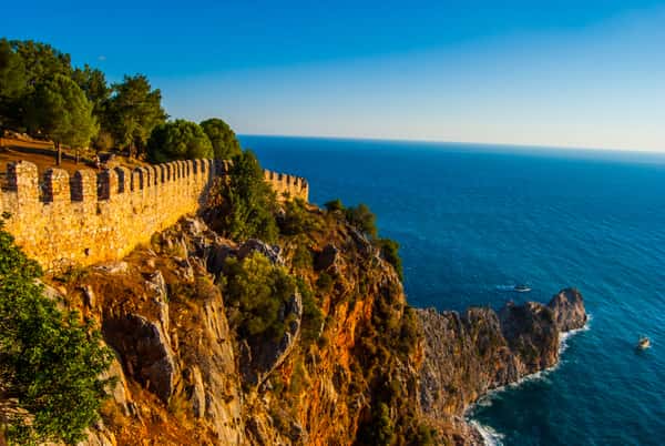 Крепость Alanya Kalesi, Алания, Турция