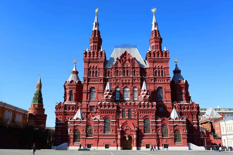 Red square moscow history