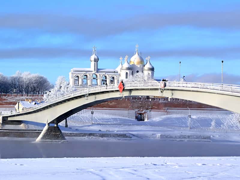 Зимой город не менее прекрасен