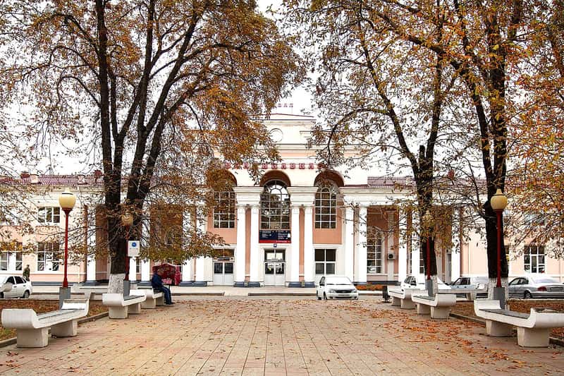 Железно-дорожная станция Владикавказ