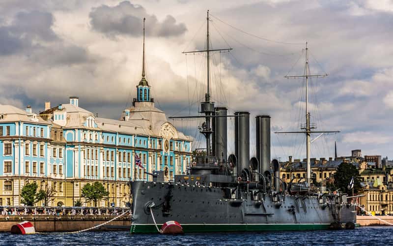 Крейсер Аврора, Санкт-Петербург, Россия