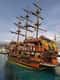 Прогулка на пиратской яхте по Средиземному морю