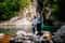 К Агурским водопадам и Орлиным скалам с фотосетом на iPhone 14