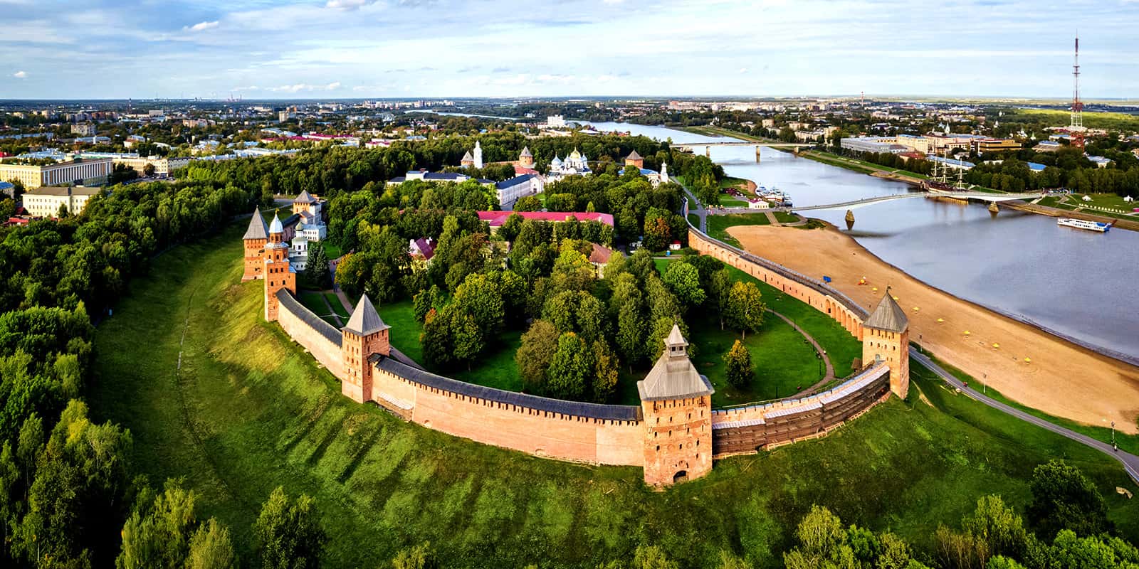 Крепость Детинец Великий Новгород